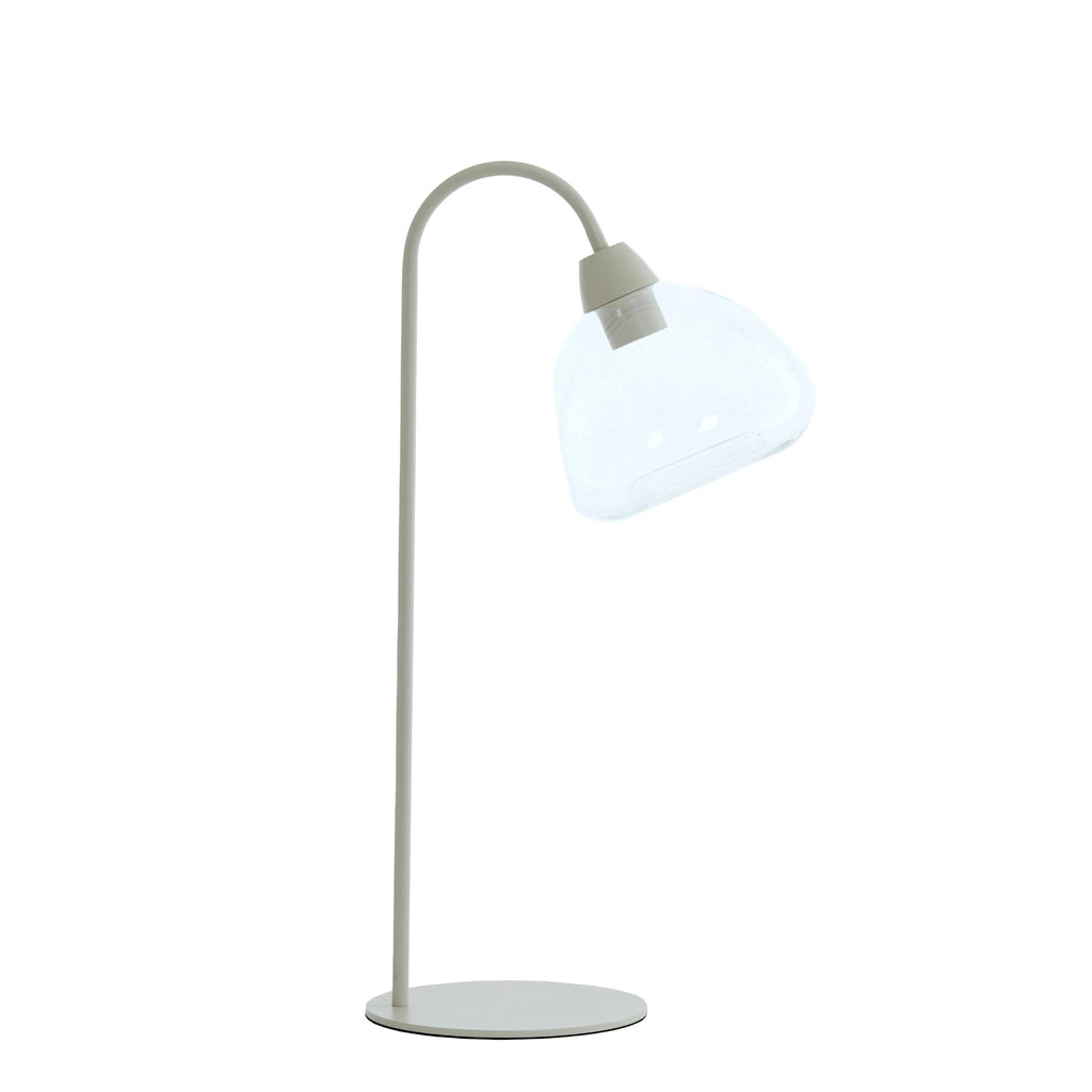 Tafellamp Bisho - Crème - 31.5x20x61cm