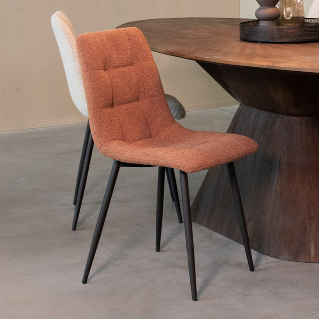 Eetkamerstoel Juul - Terra - Boucle