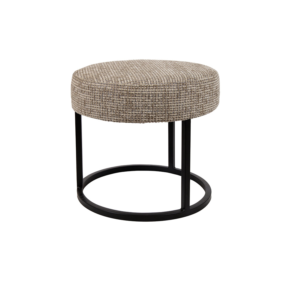 Escabel poef - Ø45 - Coco - Liver 10