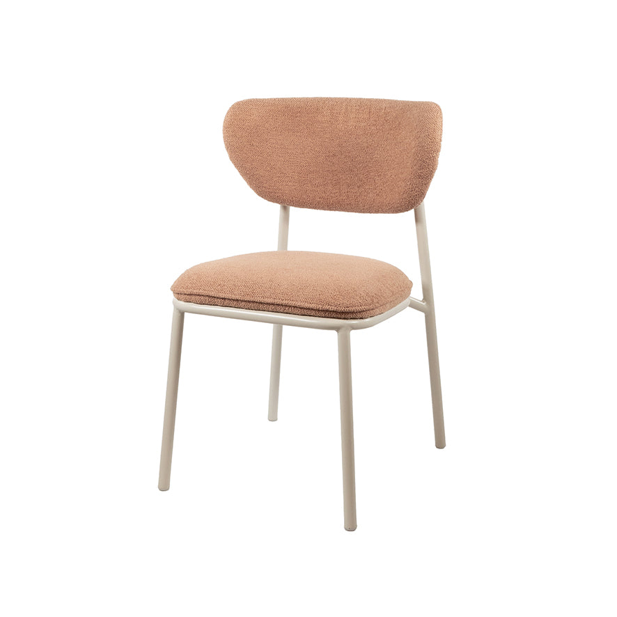 Didi eetkamerstoel - Beige frame - Gear - Powder 209