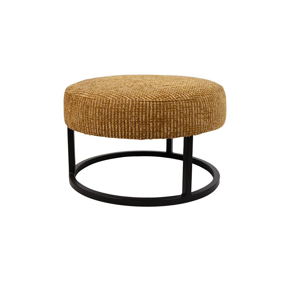 Escabel poef - Ø50 - Coco - Gold 132