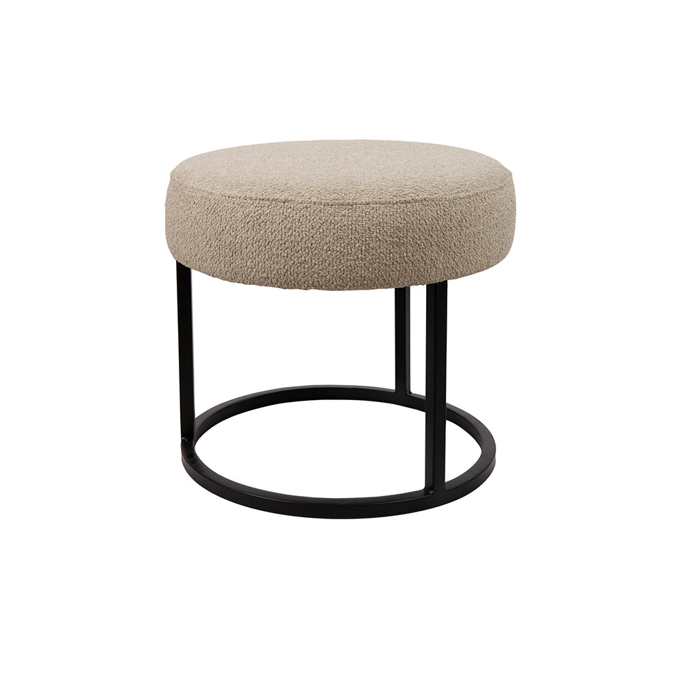 Escabel poef - Ø45 - Rhythm - Beige 05