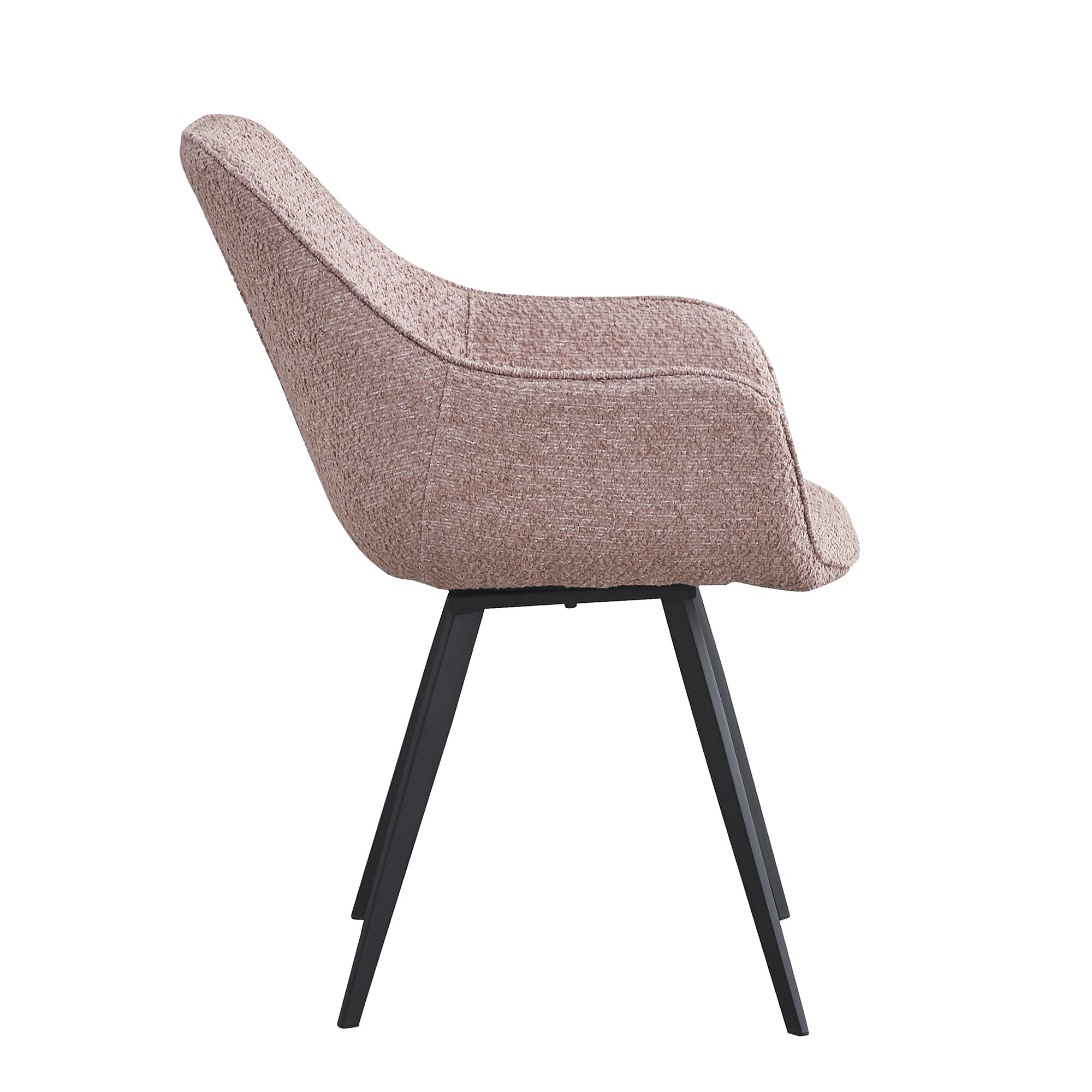 Luca Boucle Vintage Pink (set van 2)