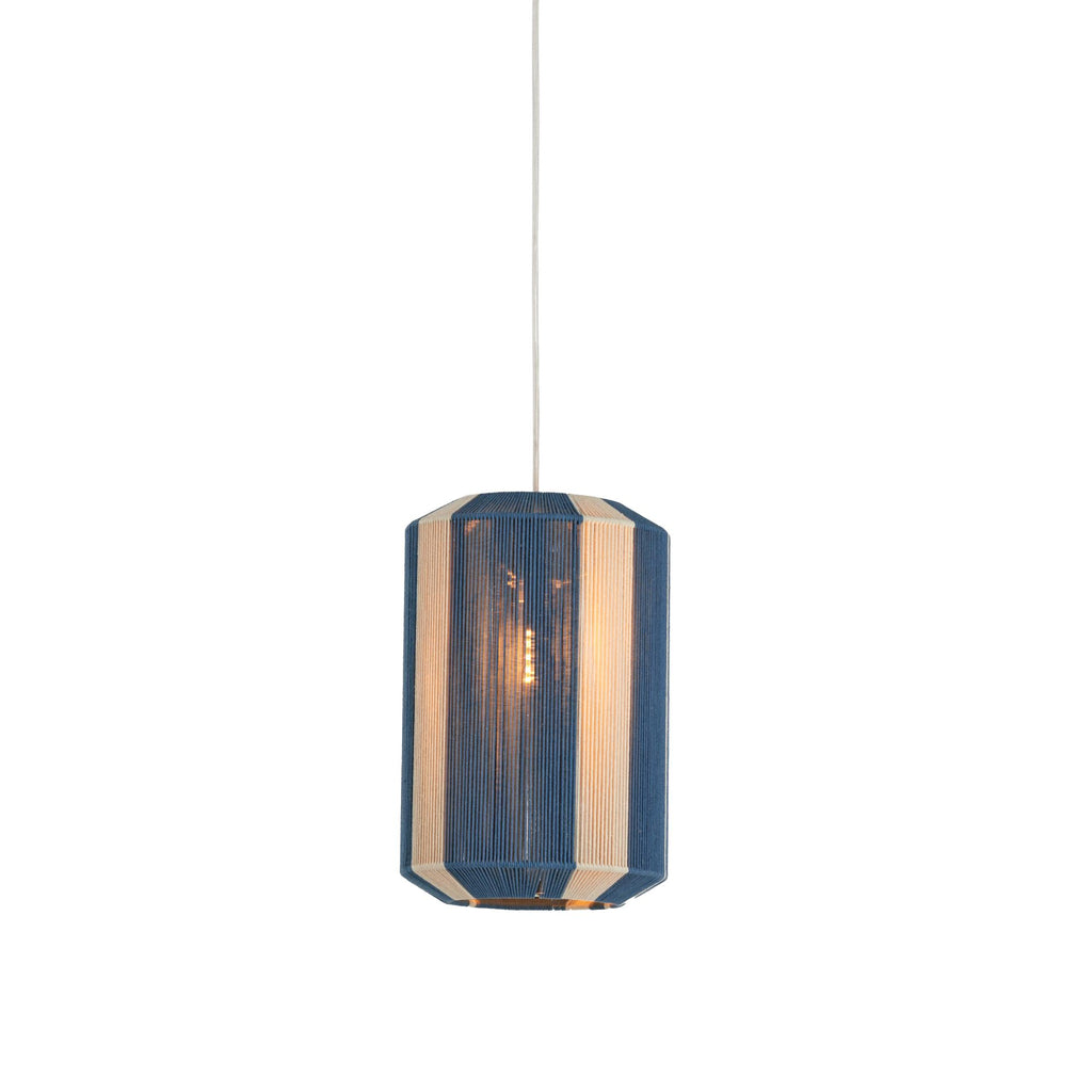 Hanglamp Kozana - Donkerblauw - Ø30cm