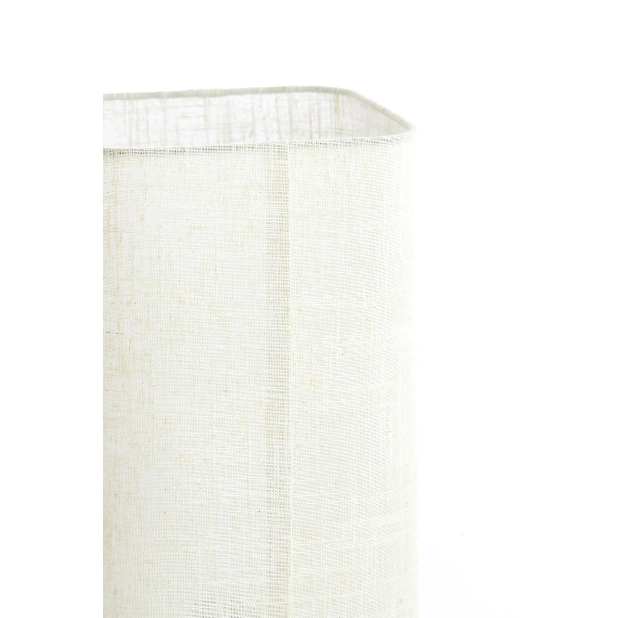 Tafellamp Wyn - Crème - 21.5x21.5x50.5cm