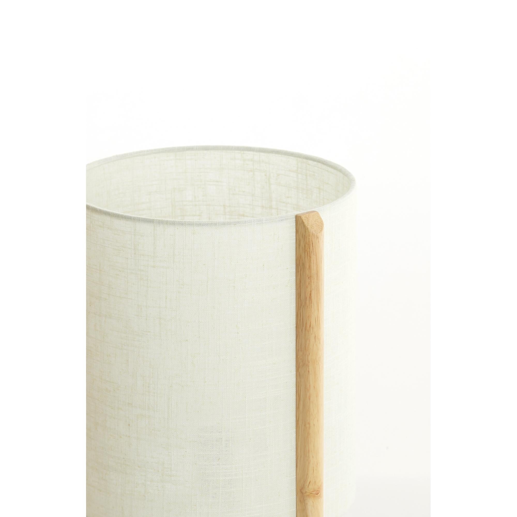 Tafellamp Litto - Naturel - Ø28cm