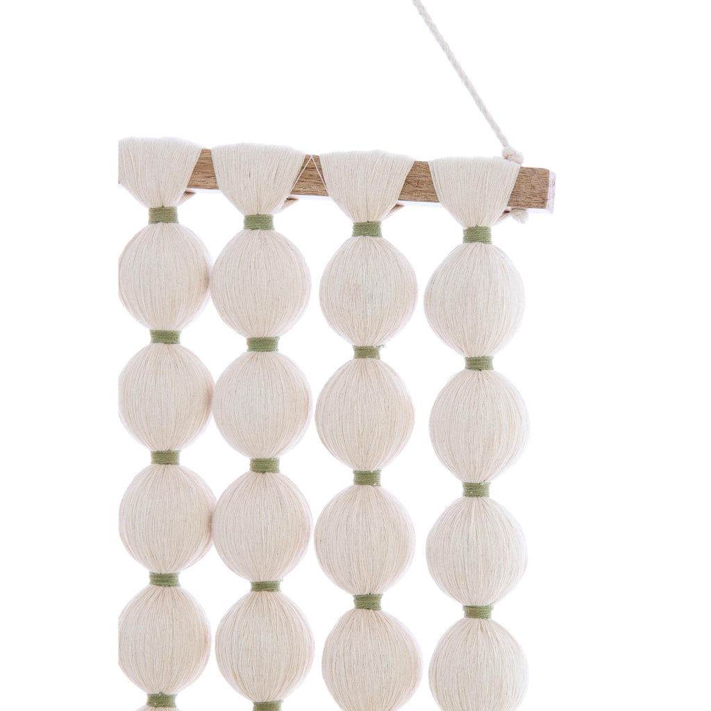 Wanddecoratie Ward in Crème - 60x4x76cm