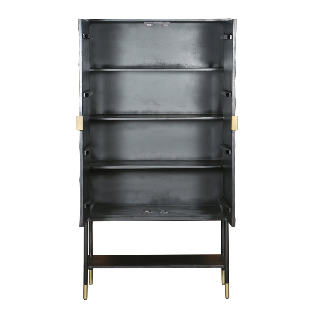 Carter 2-deurs kast met onderplank, hoog