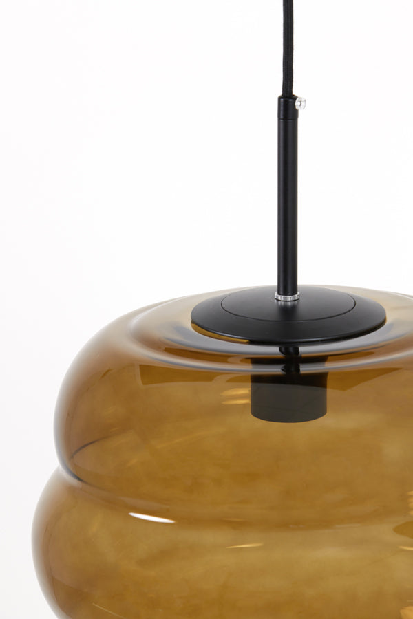 Hanglamp Misty - Bruin - 30x30x37cm