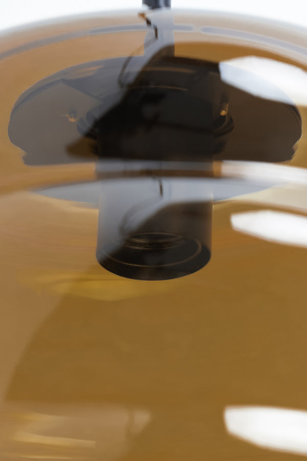 Hanglamp Misty - Bruin - 30x30x37cm