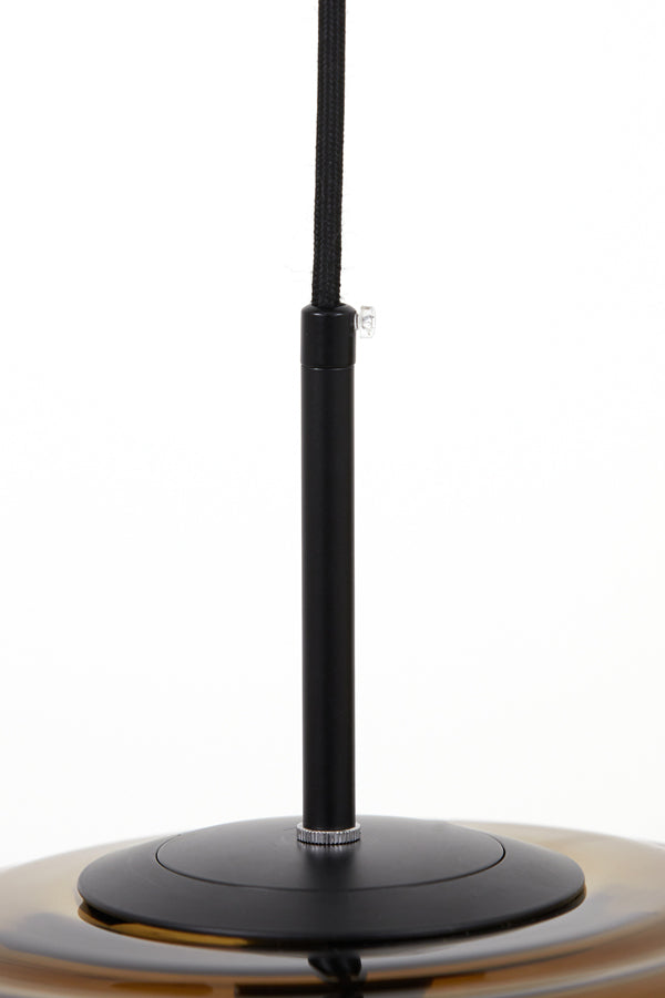 Hanglamp Misty - Bruin - 30x30x37cm