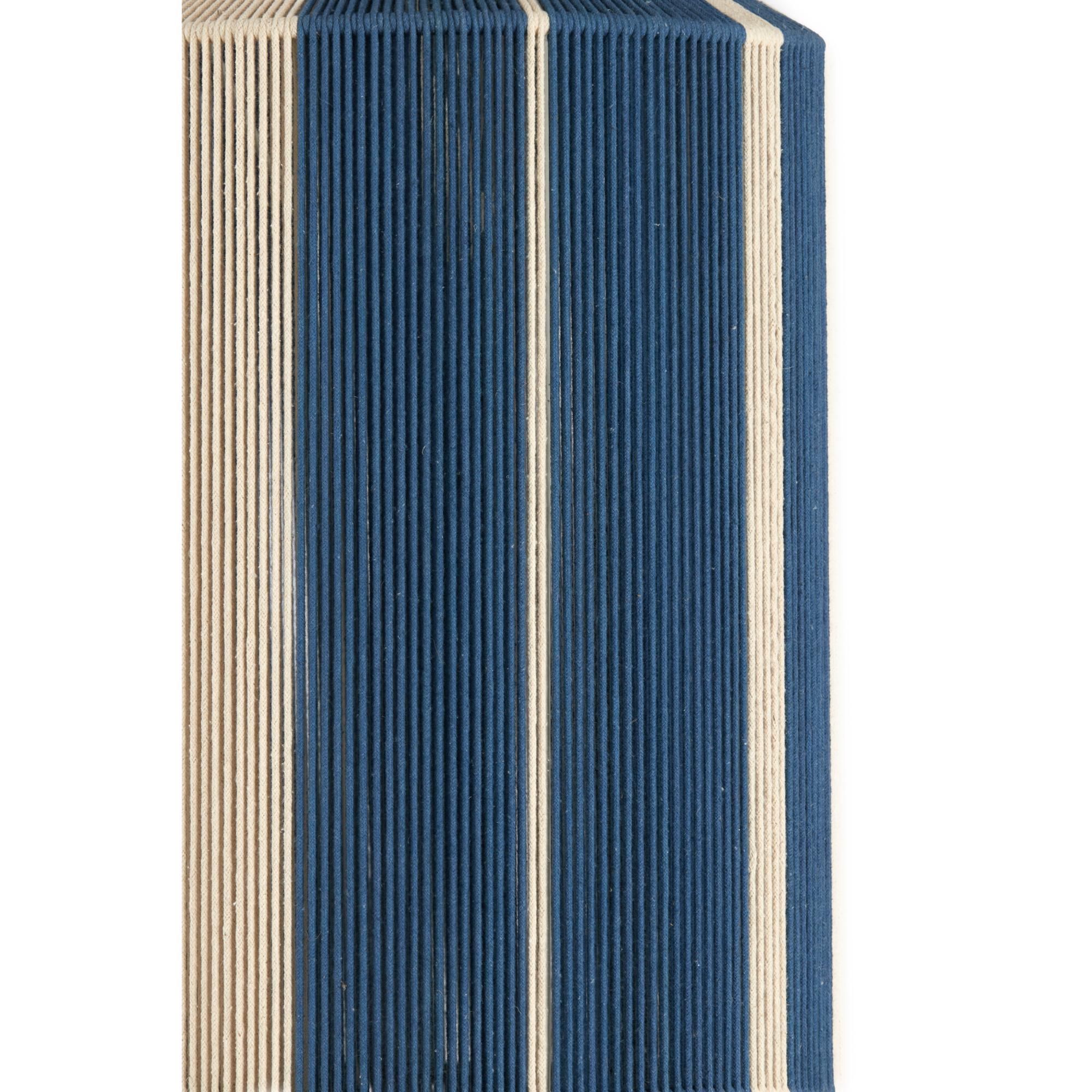 Hanglamp Kozana - Donkerblauw - Ø30cm