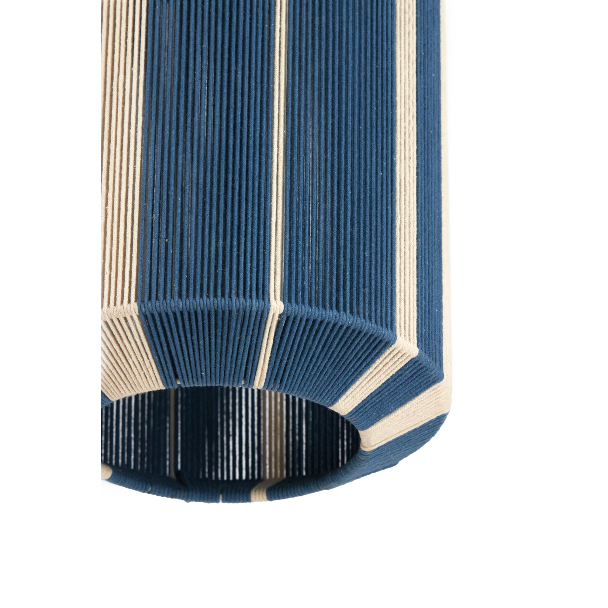 Hanglamp Kozana - Donkerblauw - Ø48cm