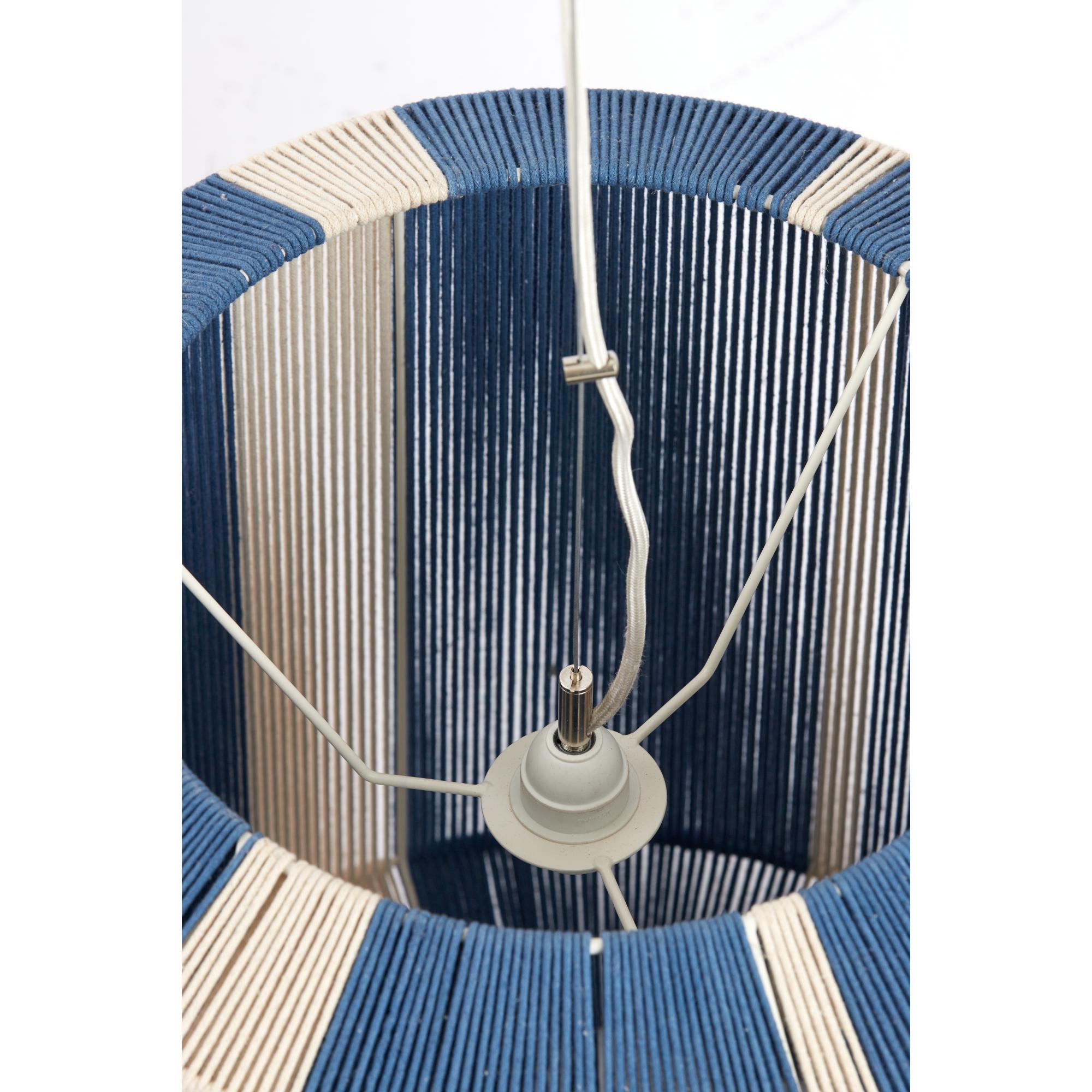 Hanglamp Kozana - Donkerblauw - Ø48cm