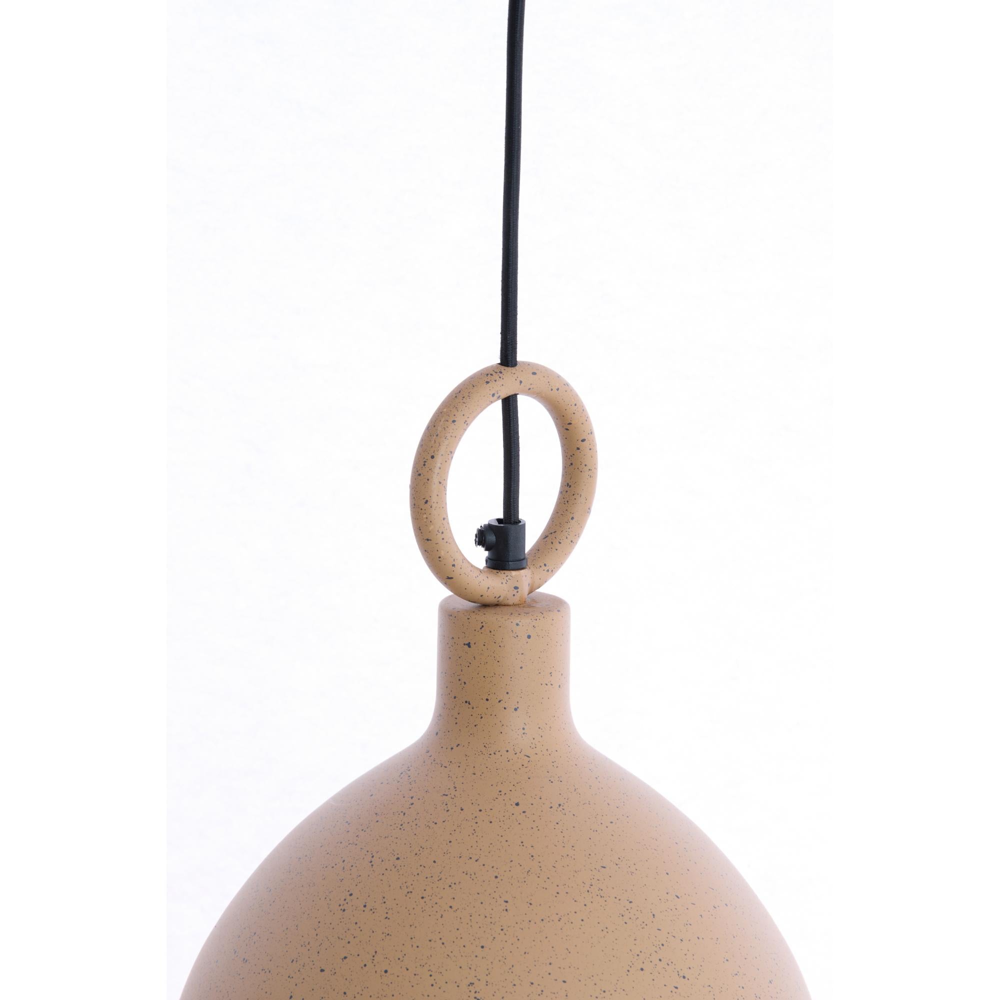 Hanglamp Rosero - Lichtbruin - Ø24cm
