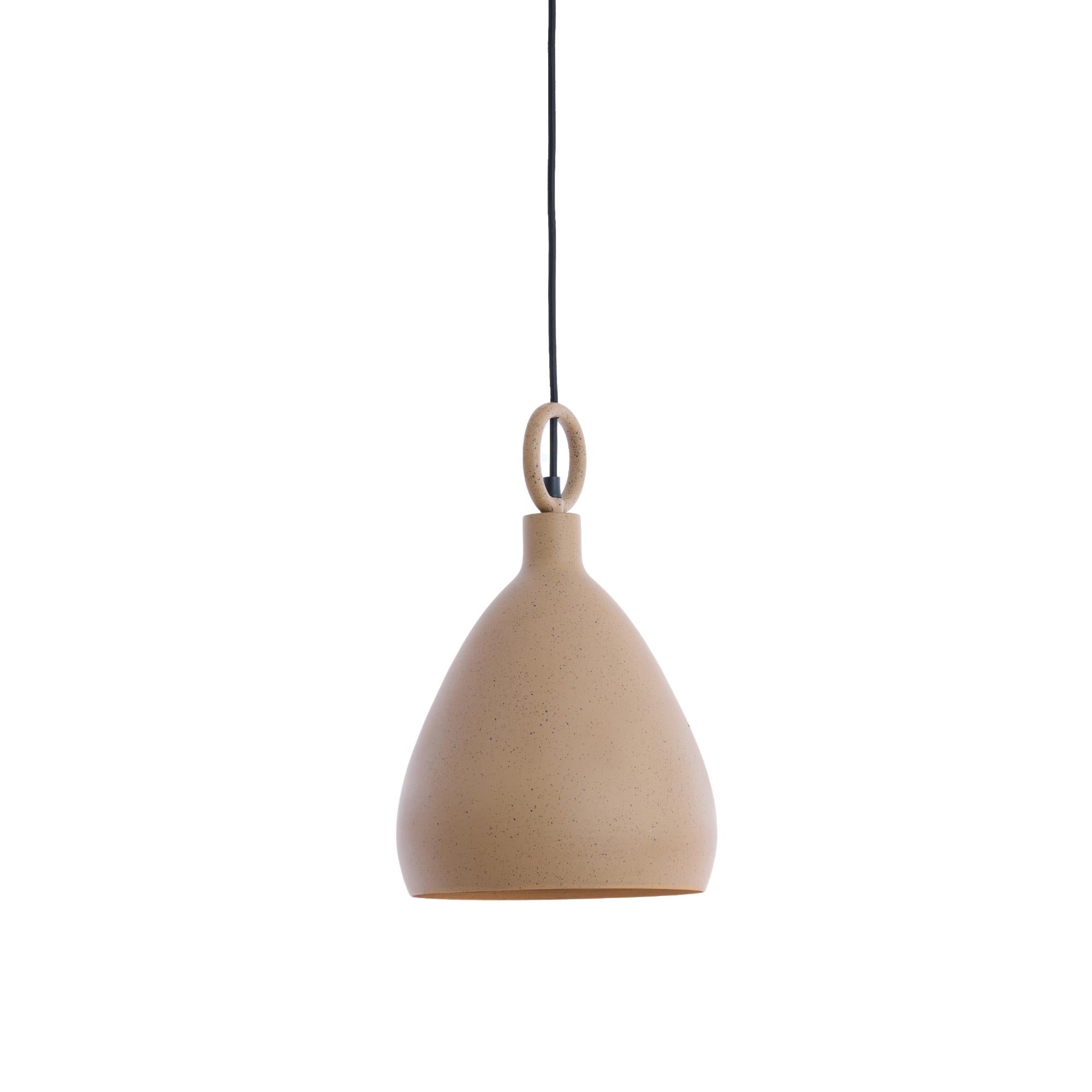 Hanglamp Risari - Lichtbruin - Ø24cm