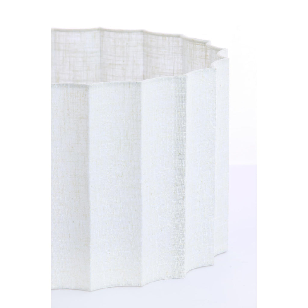 Cilinder lampenkap Disli in Crème - Ø35cm