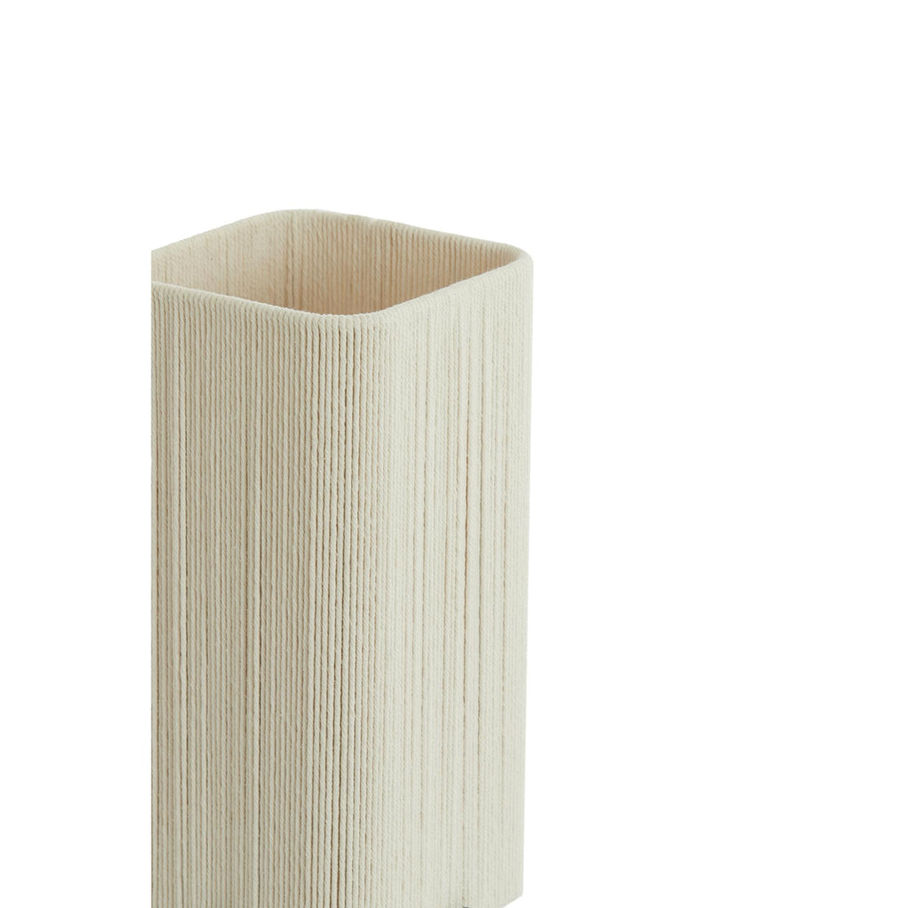 Tafellamp Wyn - Crème - 16.5x16.5x39cm