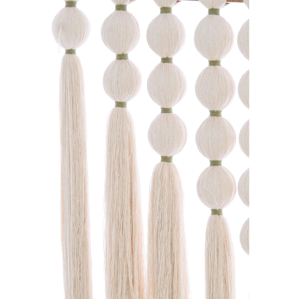 Wanddecoratie Ward in Crème - 60x4x76cm