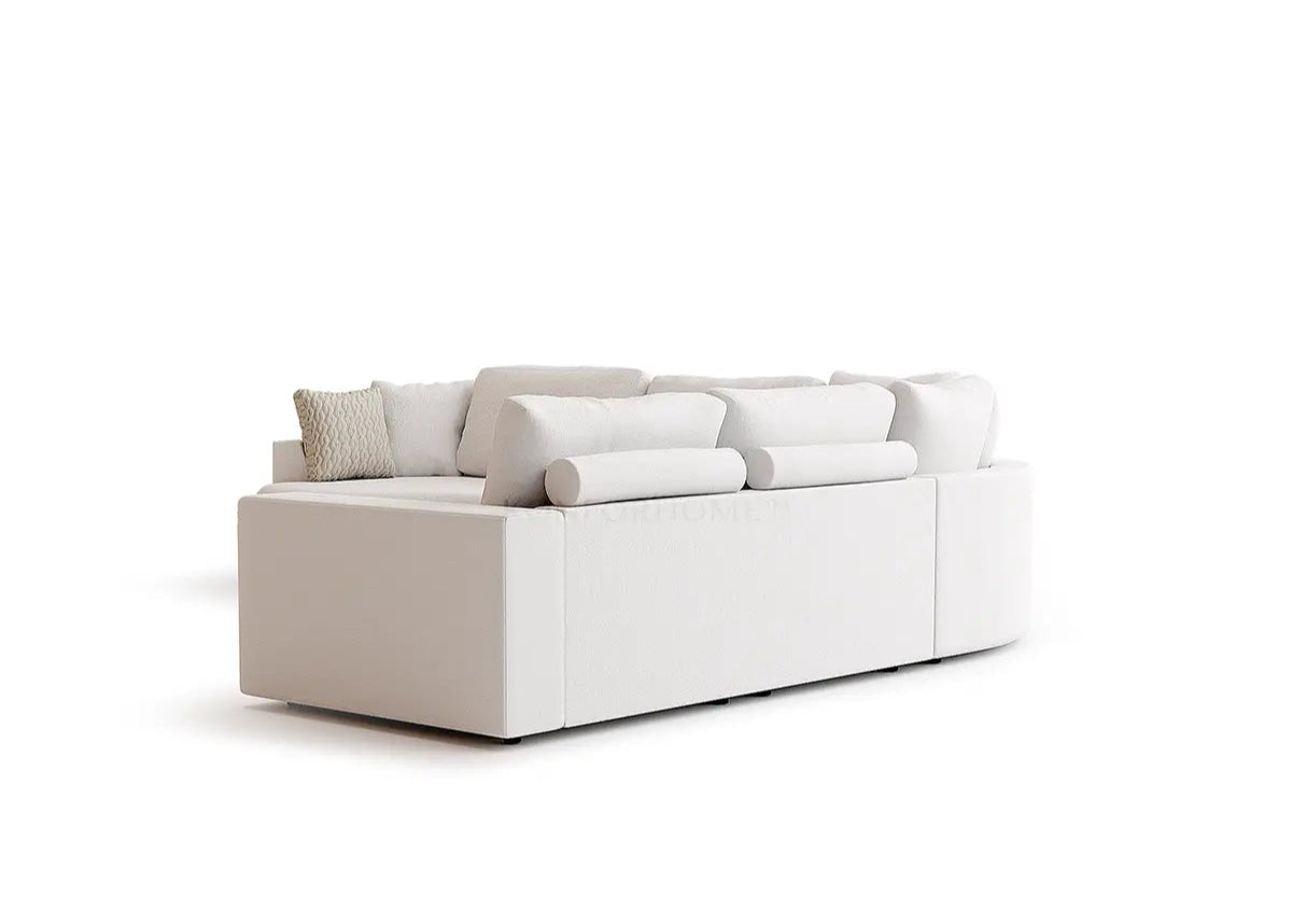 Lora Phantom hoekbank met ottomaan - Links