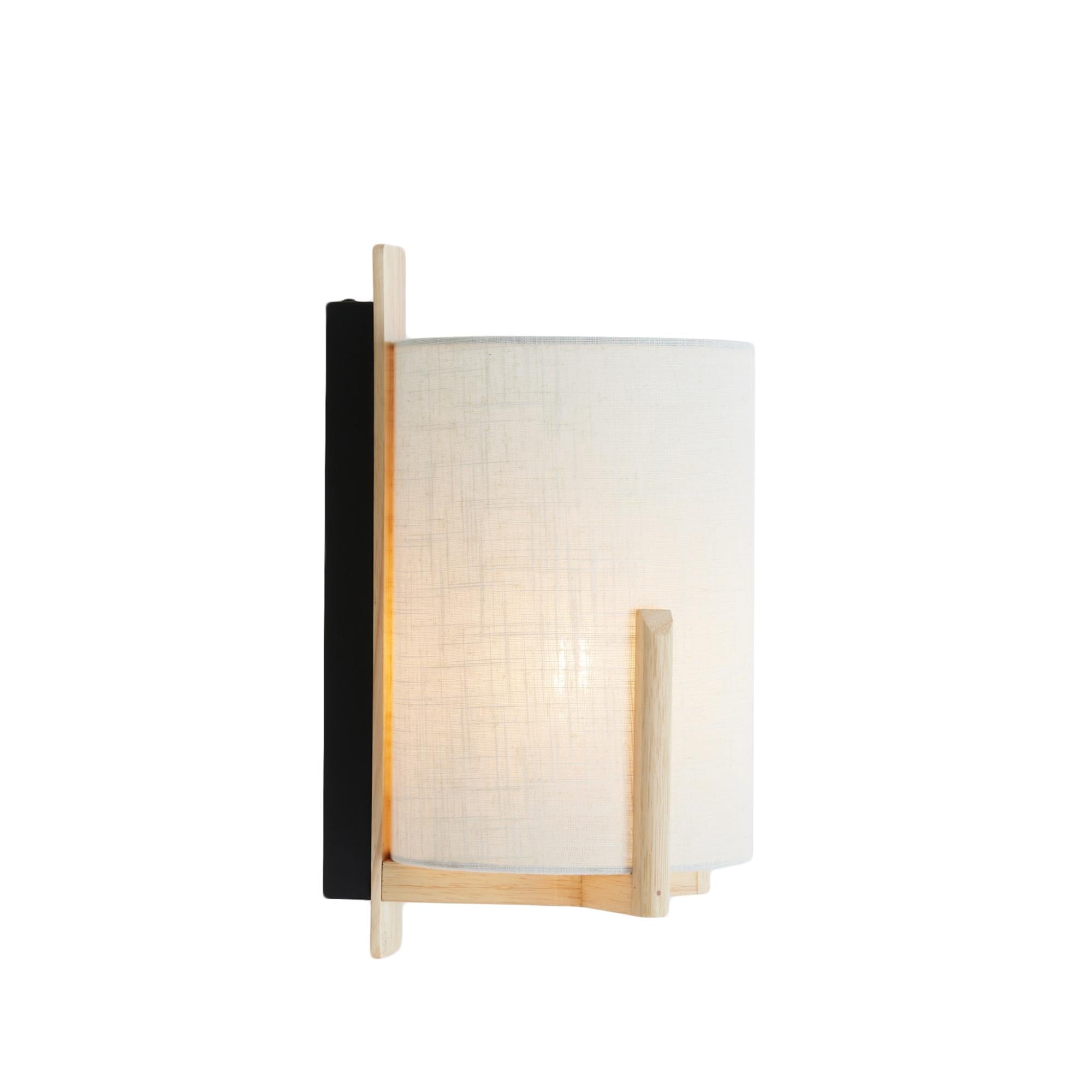 Wandlamp Litto in Naturel - 22x18x36cm