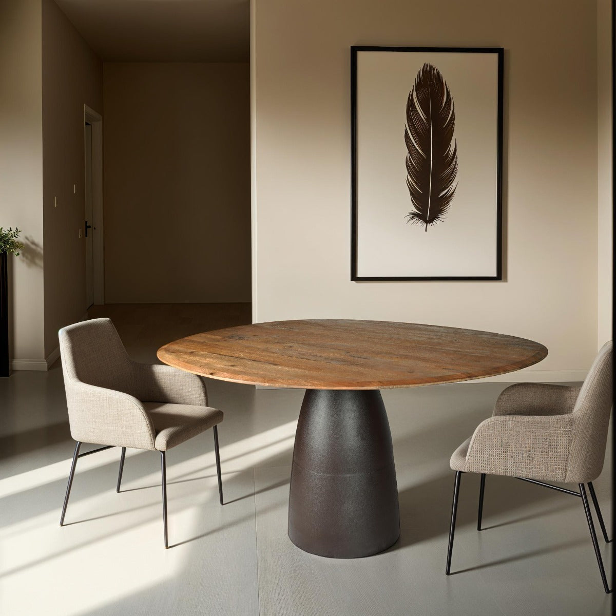 Brix Marron Espresso 140cm