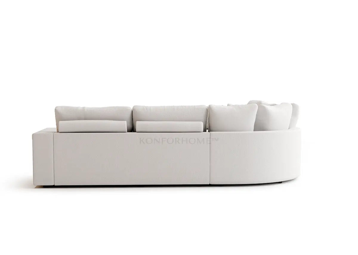 Lora Phantom hoekbank met ottomaan - Links