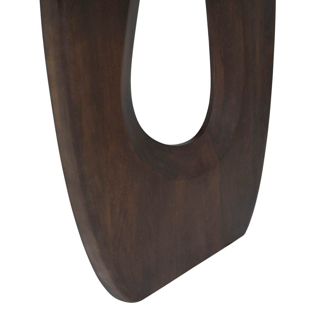 Eetkamertafel 200, Mango Brown Walnut