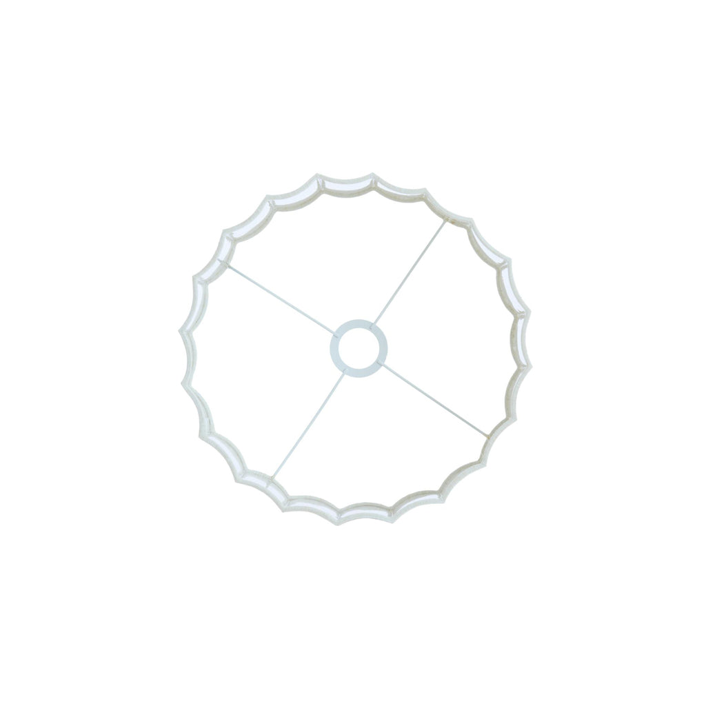 Cilinder lampenkap Disli in Crème - Ø35cm