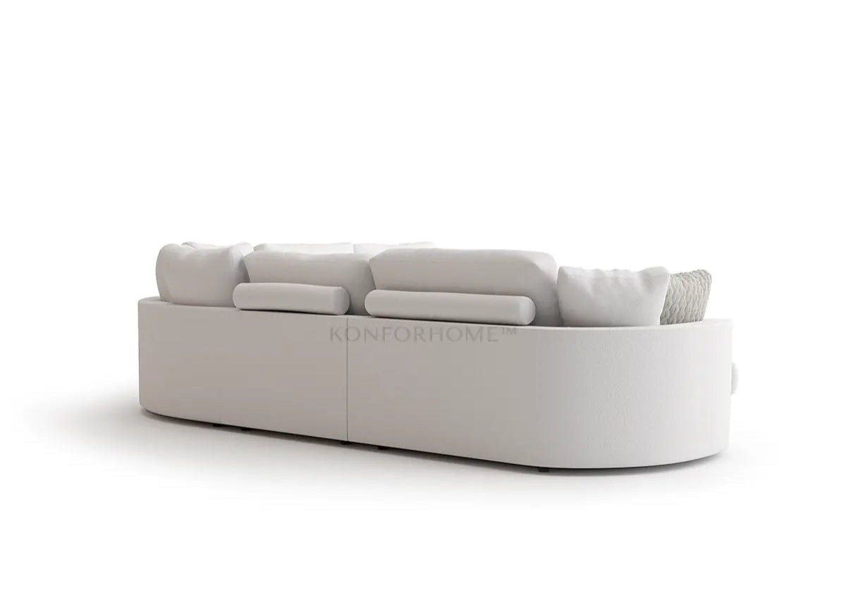 Lora Phantom hoekbank met ottomaan - Links