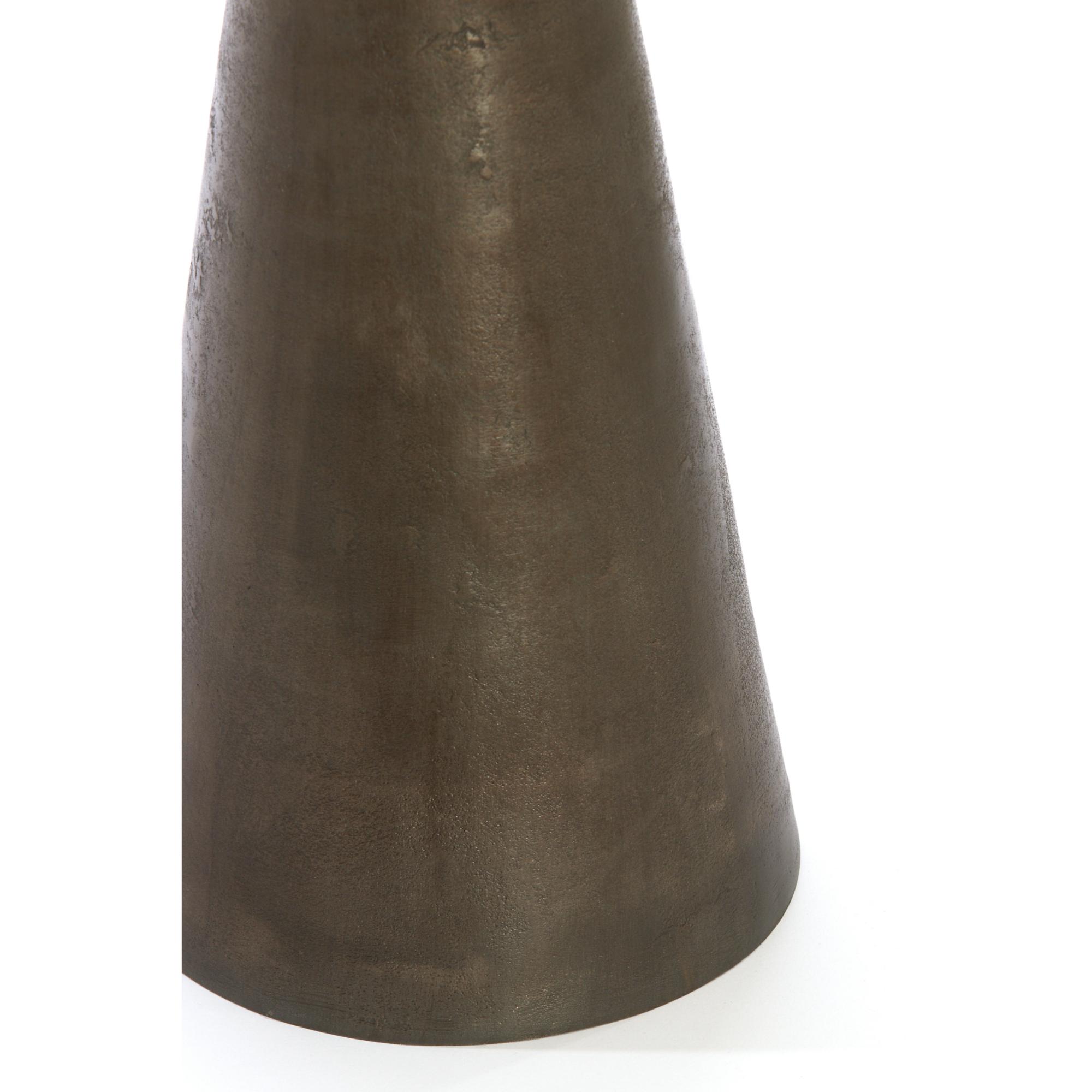 Bijzettafel Ynez - Bruin - 36x36x51cm