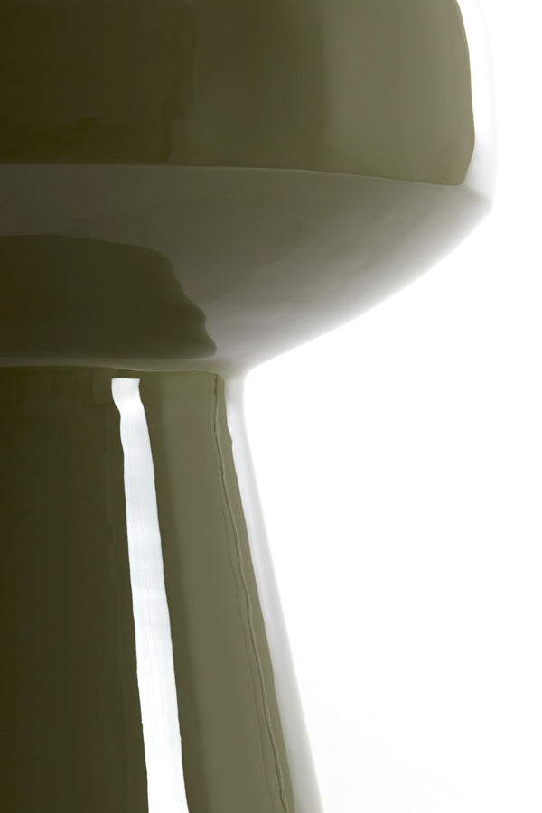 Bijzettafel Dakwa - Groen - Ø38cm