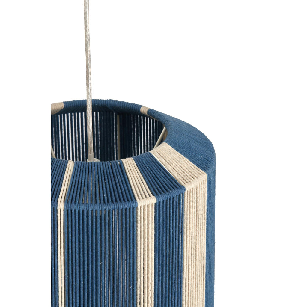 Hanglamp Kozana - Donkerblauw - Ø30cm