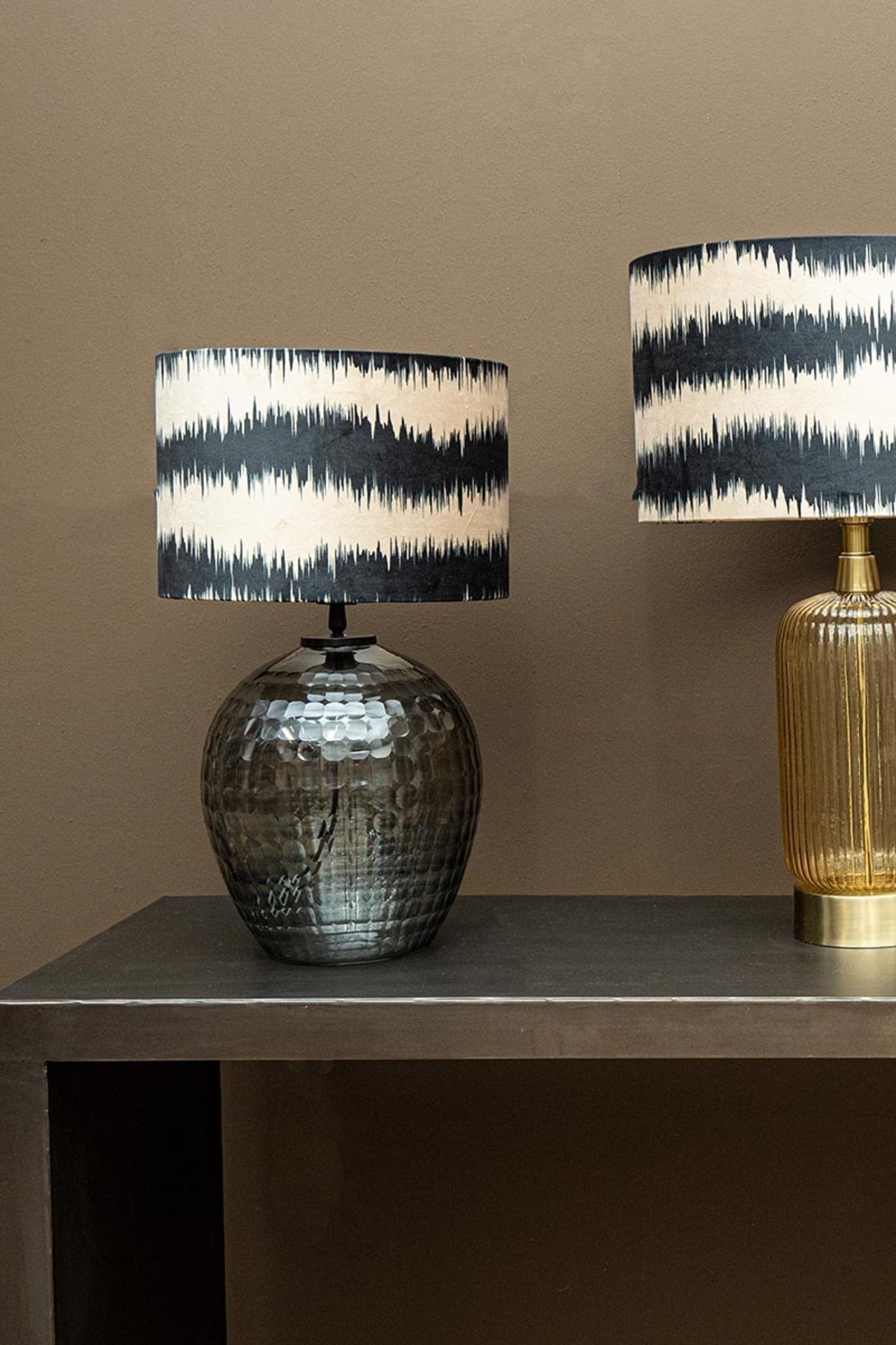 Juliet Amber Glass lampenvoet