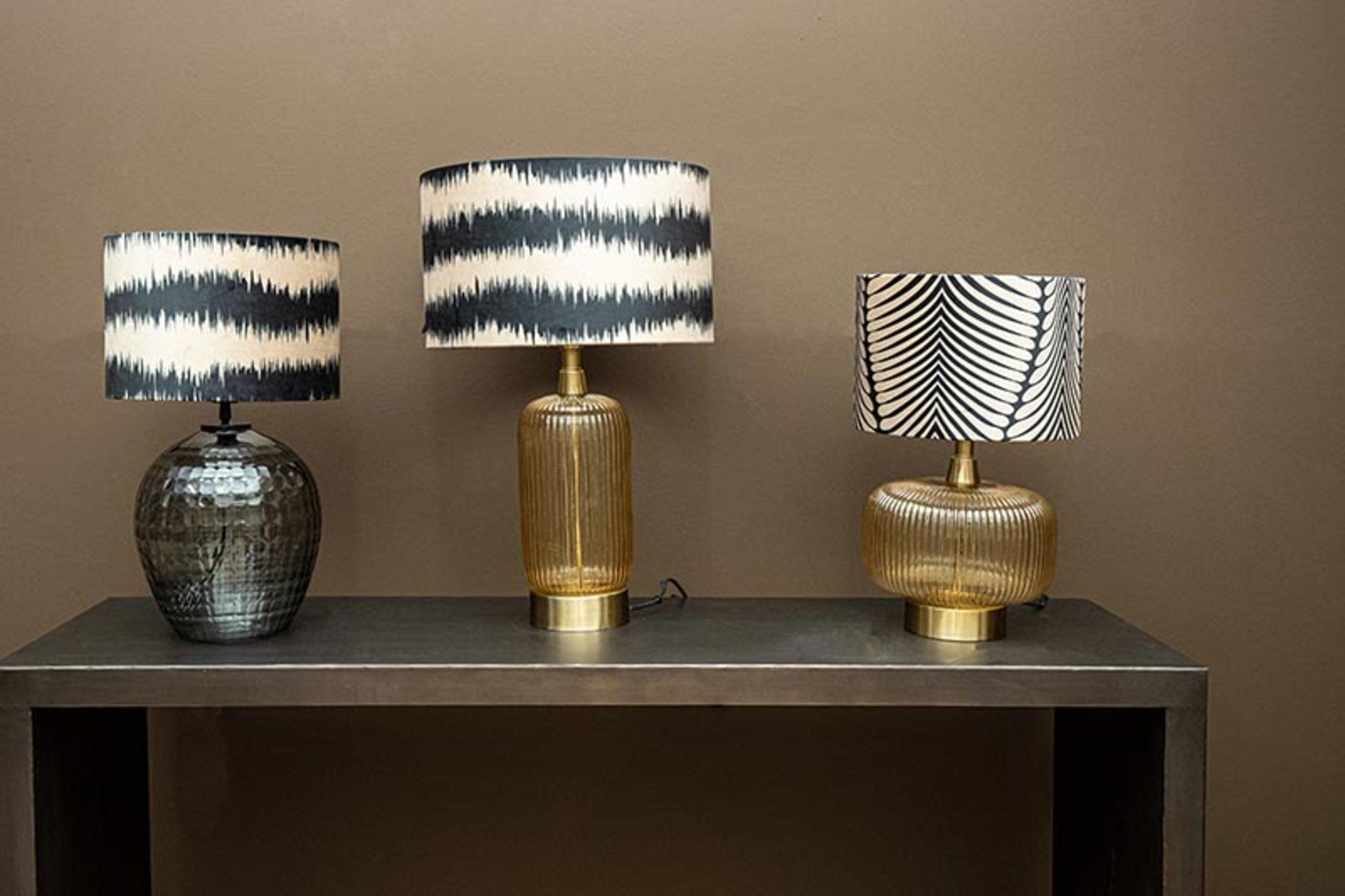 Juliet Amber Glass lampenvoet