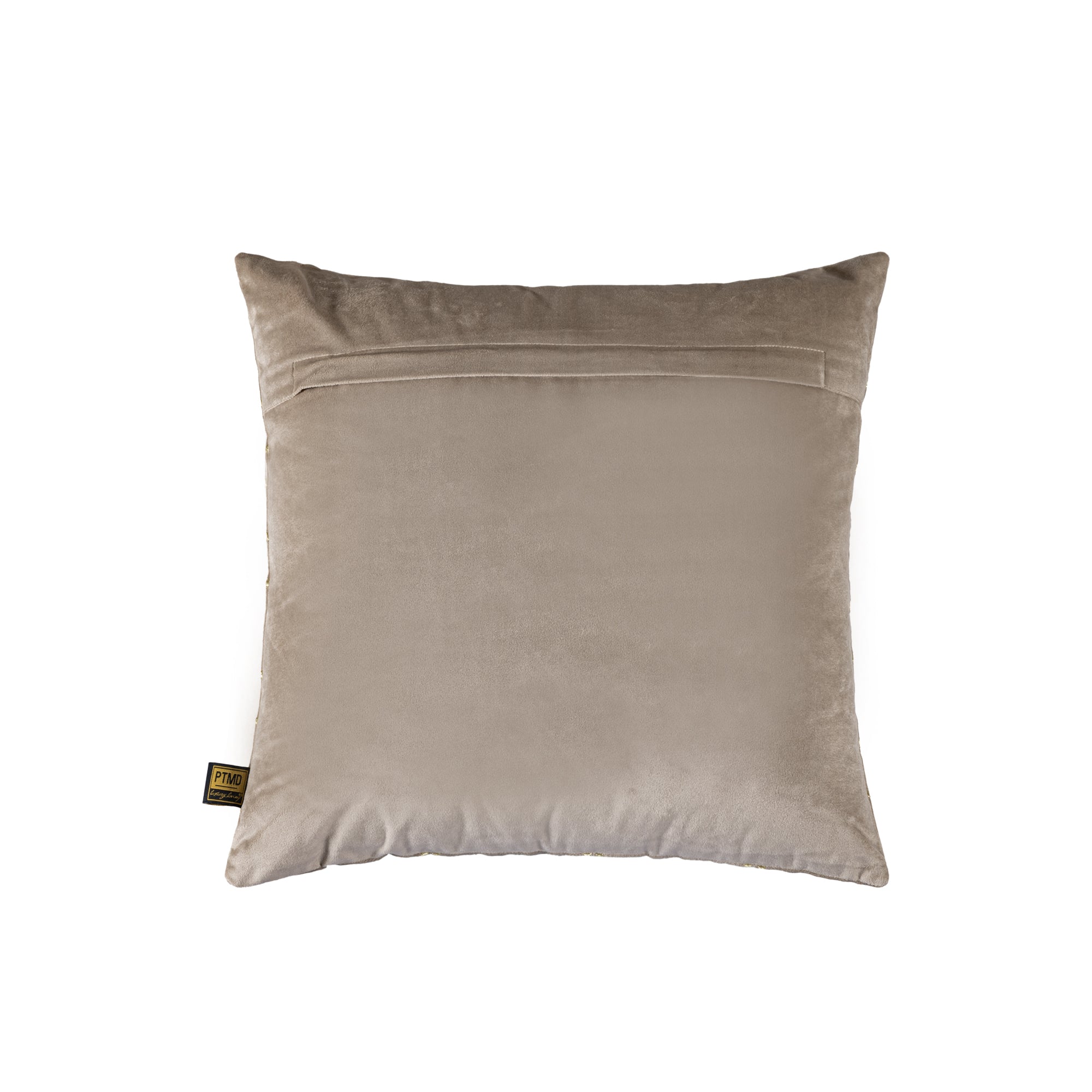 Lizze Beige Velvet Cushion Embroidery Square S (set of 2)