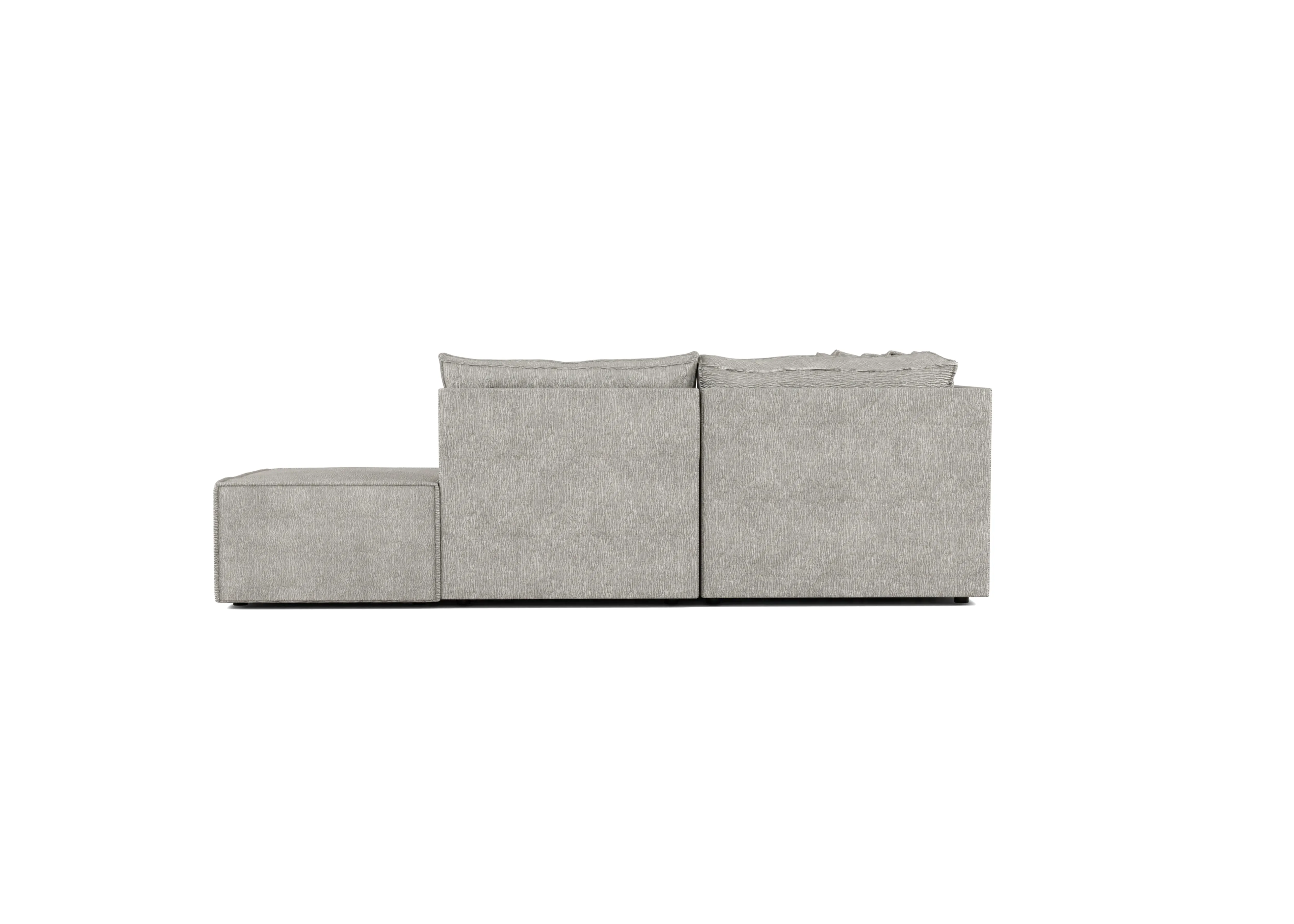 Alinka U-bank met lounge en poef - Links