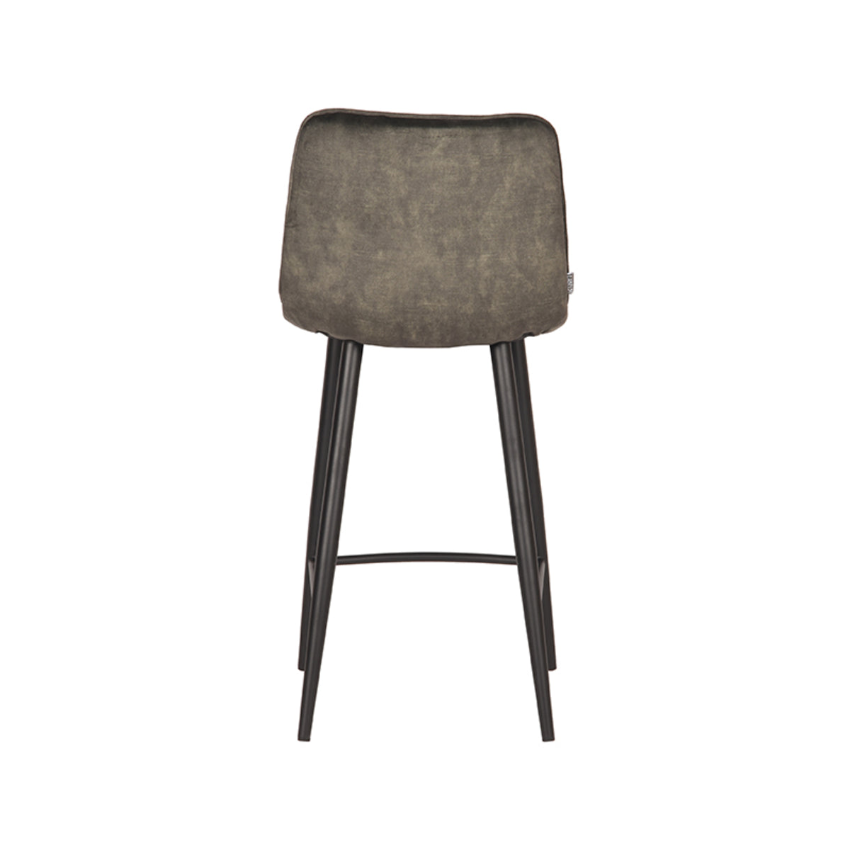 Barkruk Jelt in Hunter - Velours - Zithoogte 65