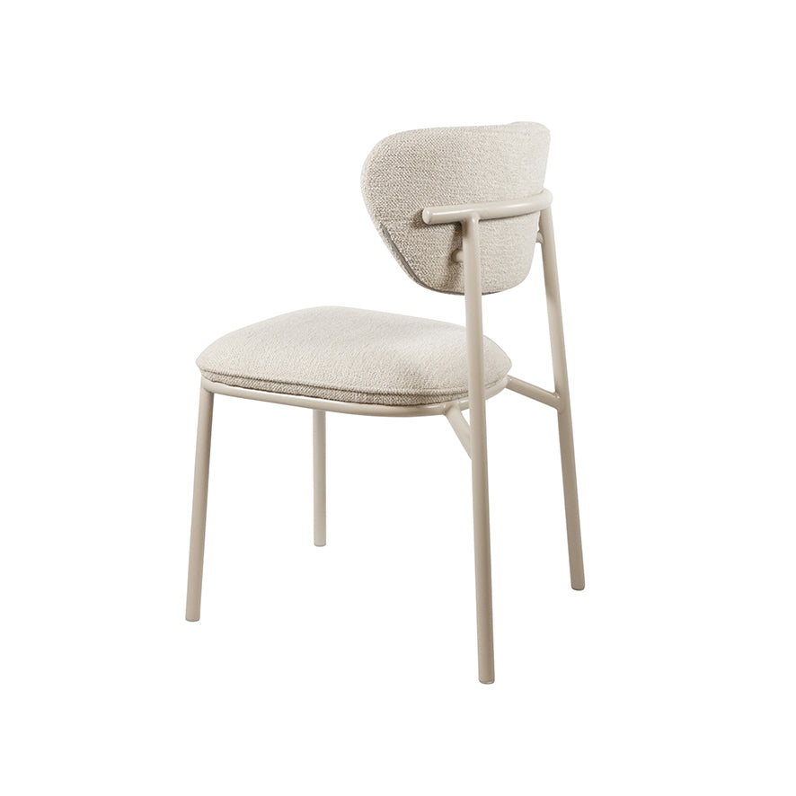 Didi eetkamerstoel - Beige frame - Gear - Shell 196