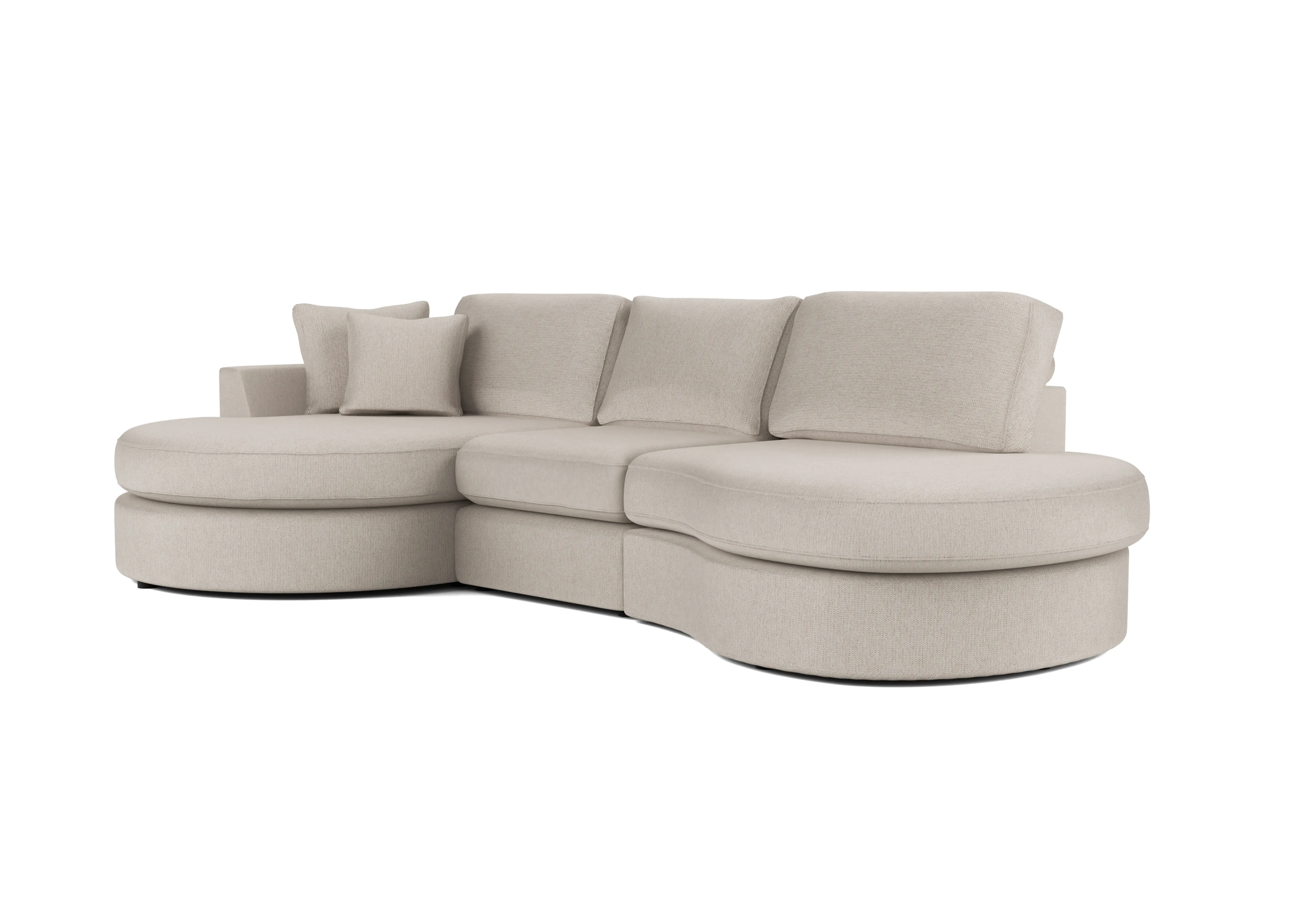 Brie Aragon 3-zits bank met lounge