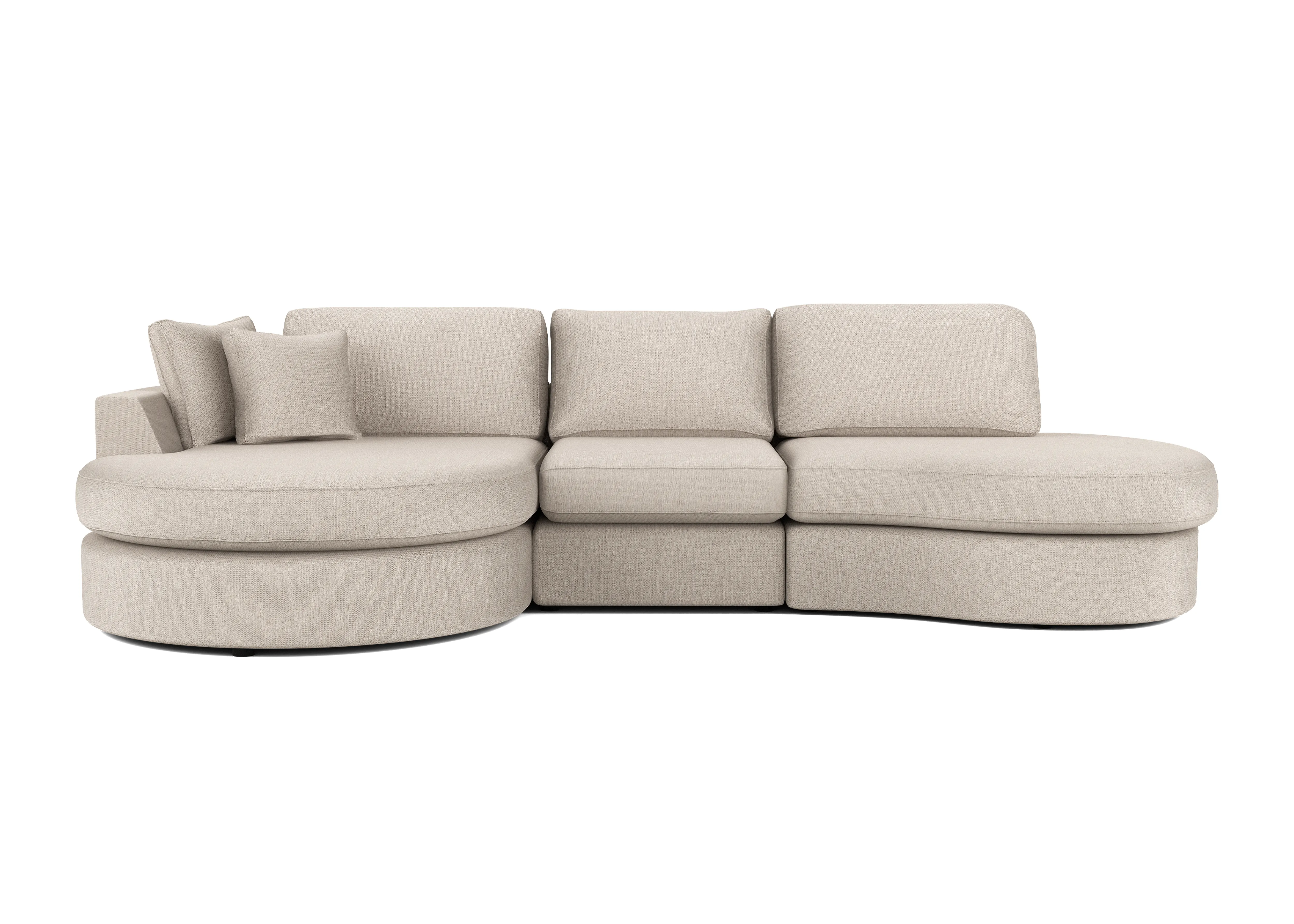 Brie Aragon 3-zits bank met lounge