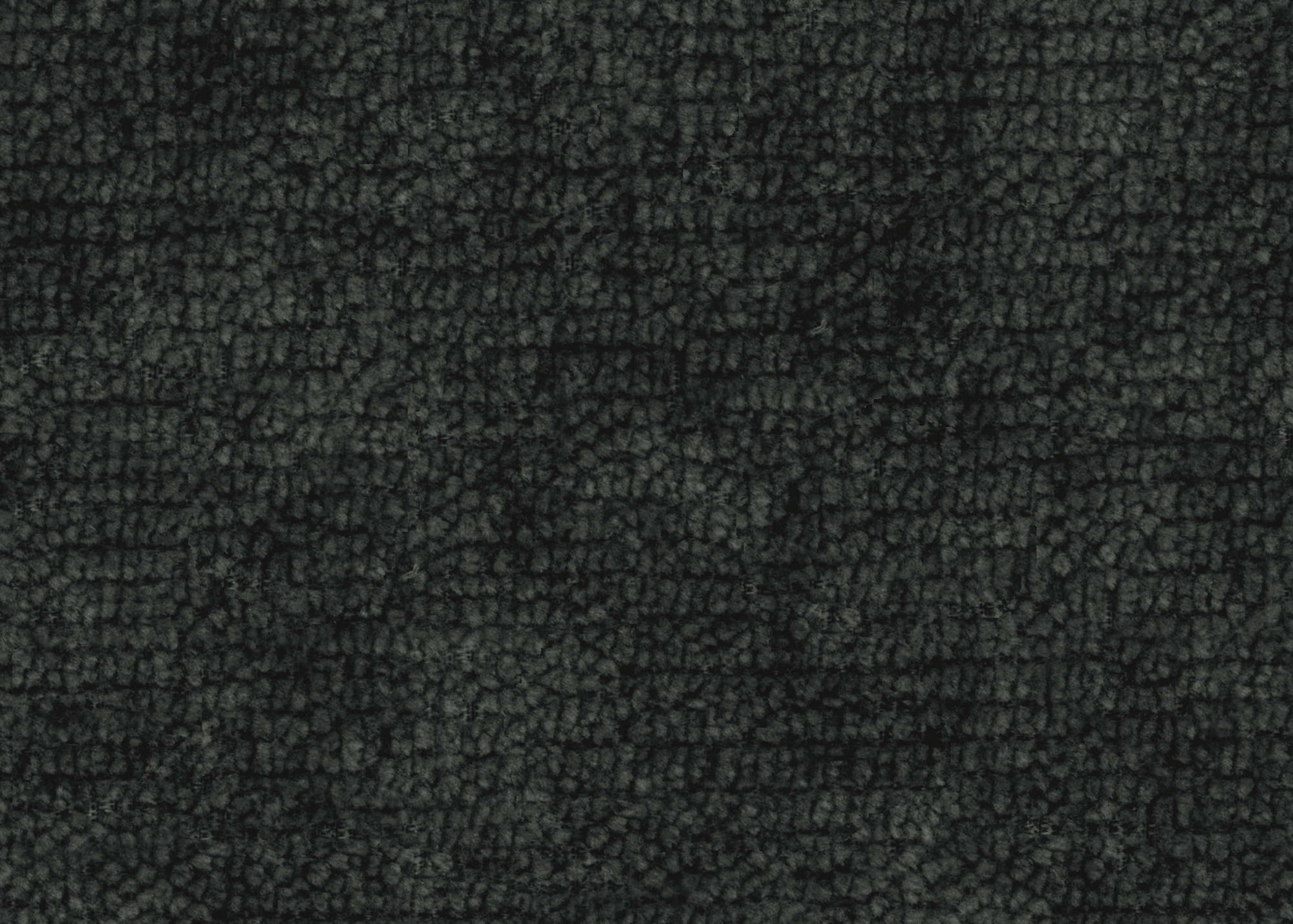 Lora Harmony rechte bank met ottomaan in zwart - Rechts