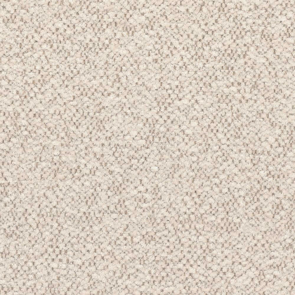 Kubus grote u-bank met eiland in beige - Rechts