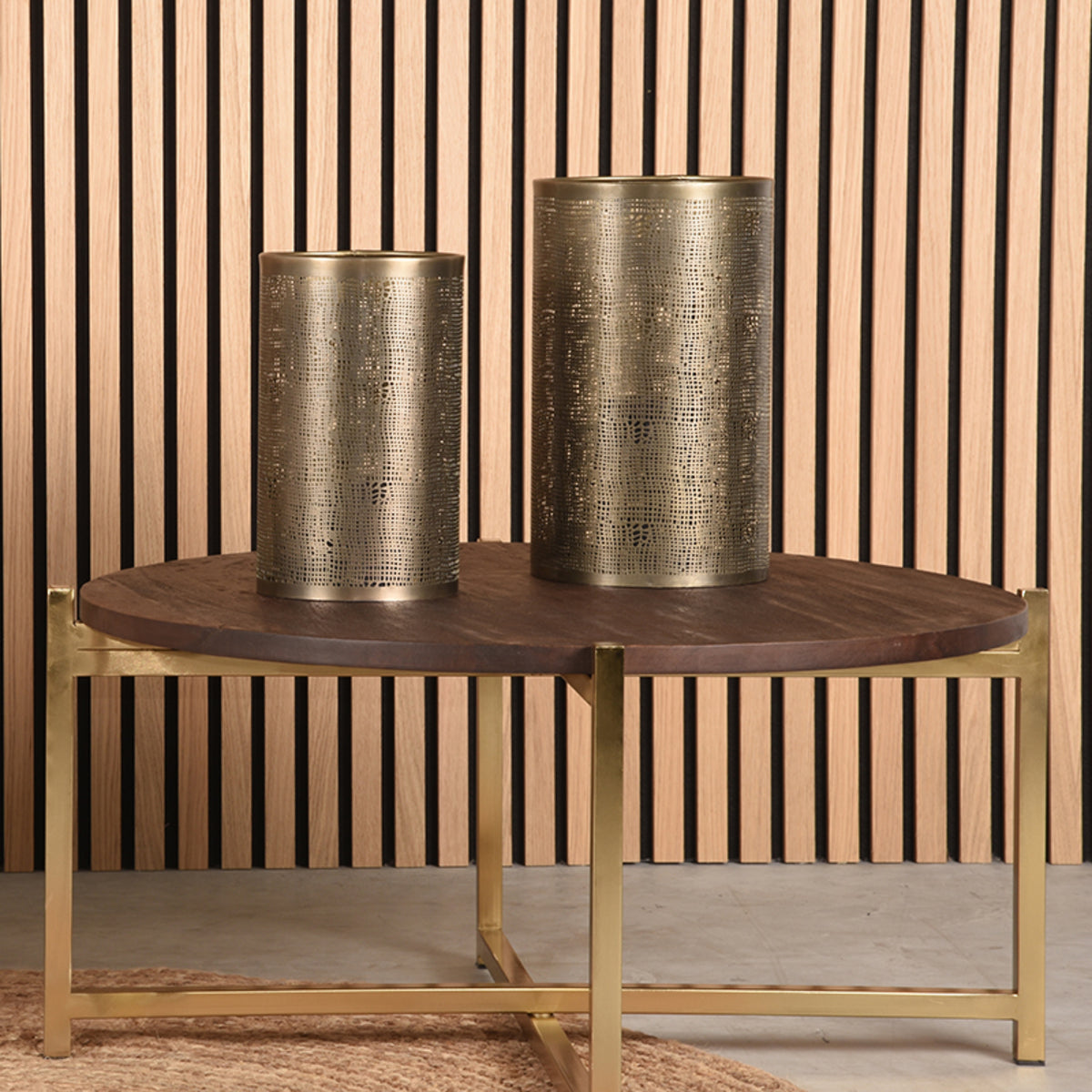 Kaarsenhouders in Antiek goud