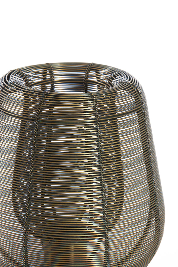 Tafellamp Aboso - Brons Ø 18 cm