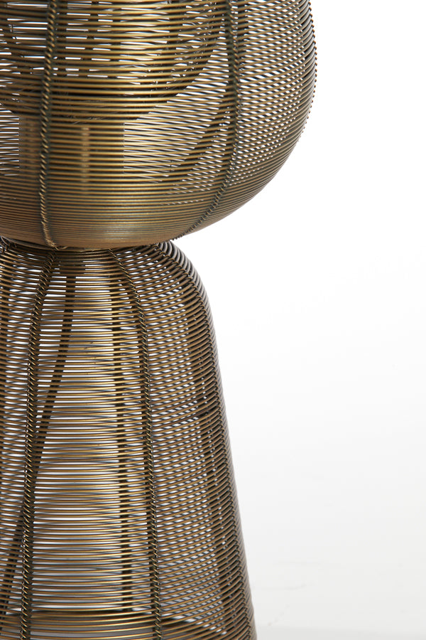 Tafellamp Aboso - Brons Ø 18 cm