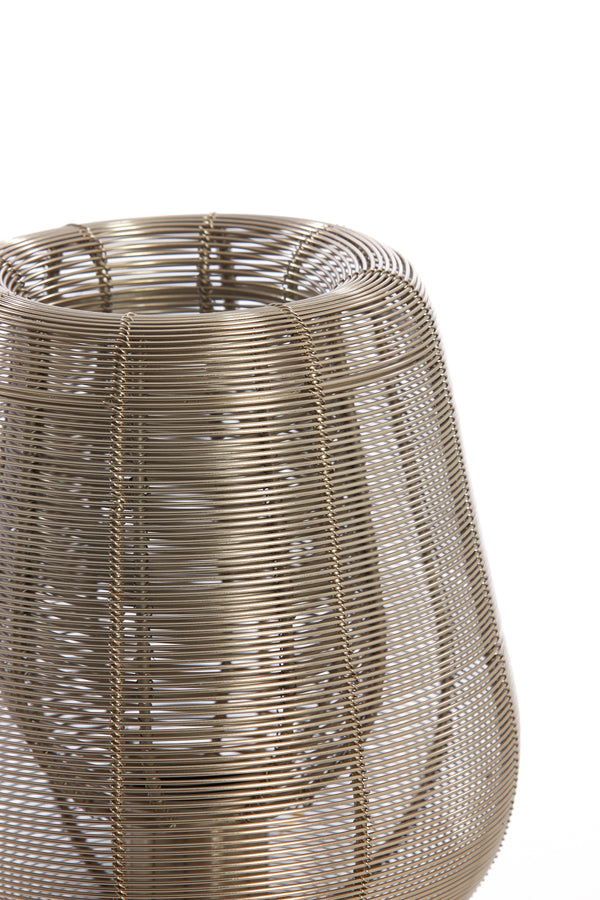 Tafellamp Aboso - Goud Ø 18 cm