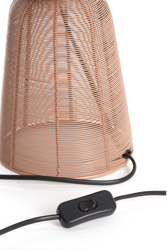 Tafellamp Aboso - Oranje Ø 18 cm