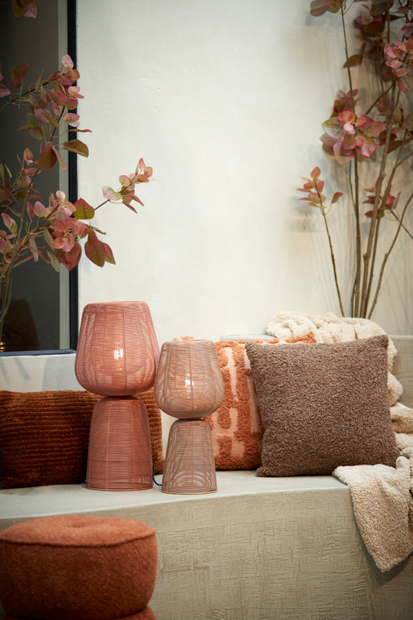 Tafellamp Aboso - Oranje Ø 18 cm