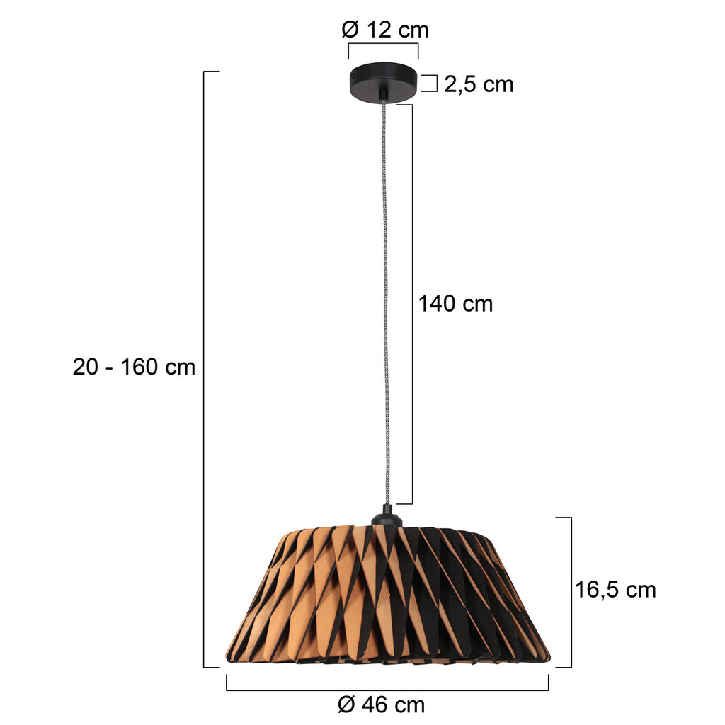 AN Hanglamp Wave 46cm